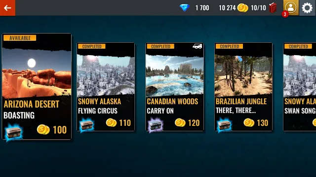 Offroad Driving Simulator 4x4: Trucks & SUV Trophy screenshot 2