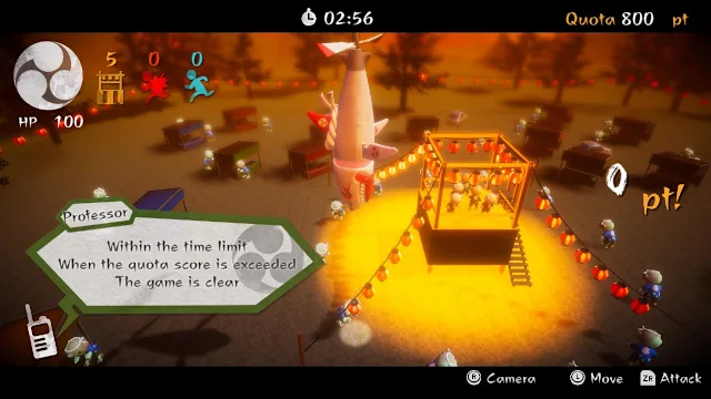Shark Copter vs. Zombie Dancers screenshot 0