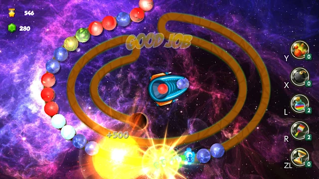 Space Blast Zom A Matching Game screenshot 1