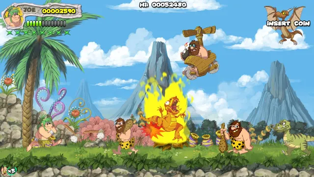 NEW Joe & Mac - Caveman Ninja screenshot 0