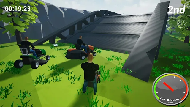 Lawnmower Game: Racing screenshot 5