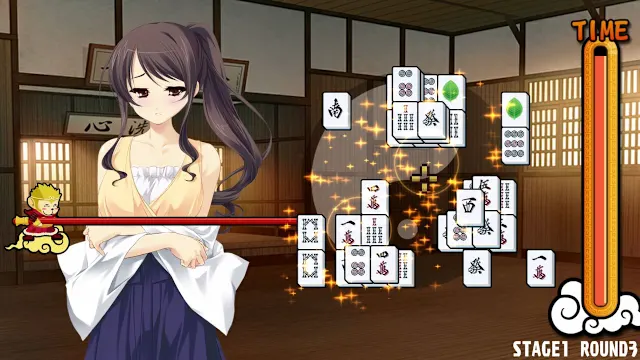 Pretty Girls Mahjong Solitaire screenshot 6