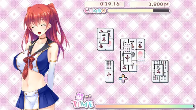 Delicious! Pretty Girls Mahjong Solitaire screenshot 2