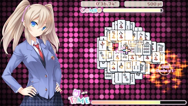 Delicious! Pretty Girls Mahjong Solitaire screenshot 5