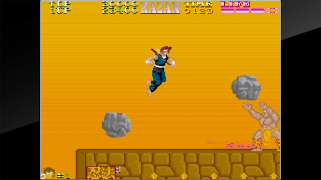 Arcade Archives Ninja Kazan screenshot 1