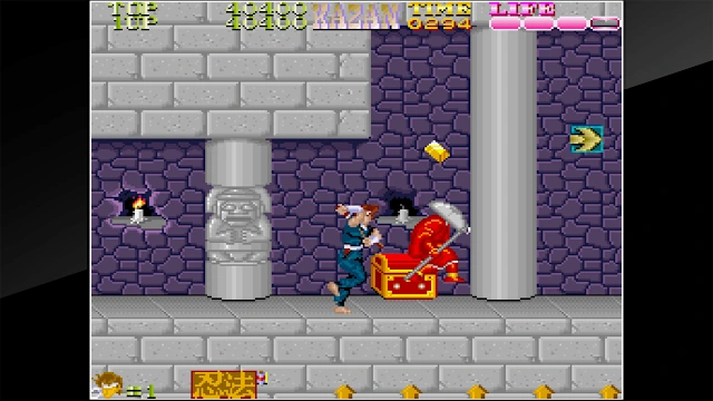 Arcade Archives Ninja Kazan screenshot 2