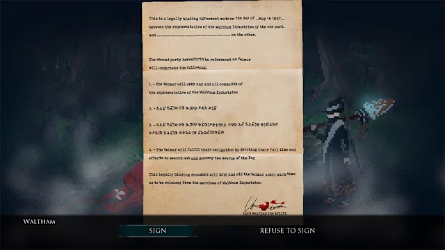Skautfold: Shrouded in Sanity screenshot 1