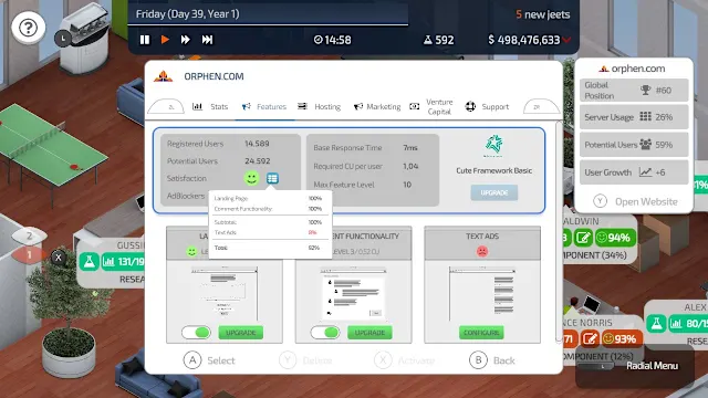 Startup Company Console Edition screenshot 2