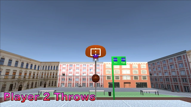 Free Throw Basketball screenshot 0