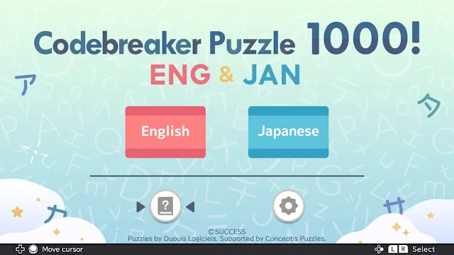 Codebreaker Puzzle 1000! ENG & JAN screenshot 0