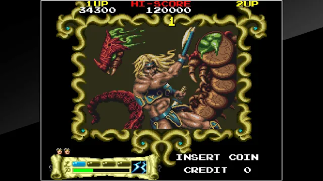 Arcade Archives THE ASTYANAX screenshot 2