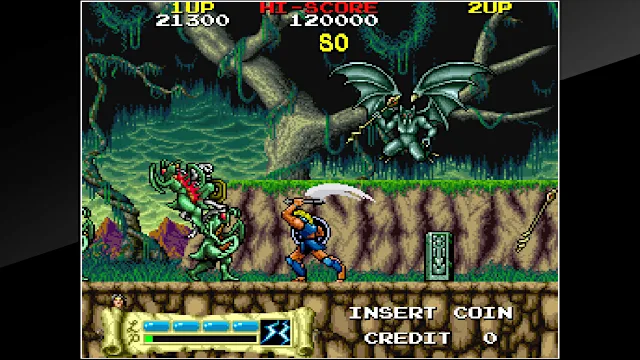 Arcade Archives THE ASTYANAX screenshot 1