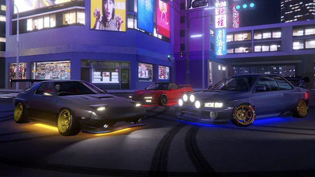 Hashiriya Drifter-Car Racing,Drift,Drag Online Multiplayer Simulator Games Driving Sim. screenshot 5