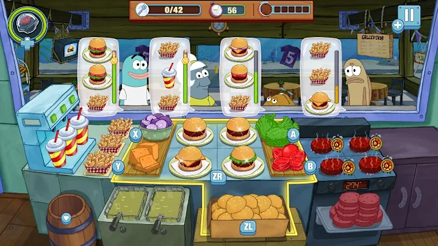 SpongeBob: Krusty Cook-Off screenshot 1