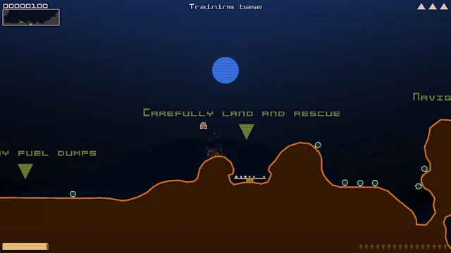 Terra Lander II - Rockslide Rescue screenshot 0
