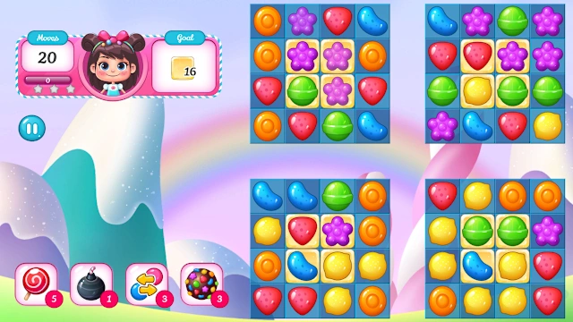 Candy Match Kiddies screenshot 1