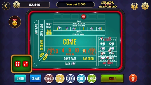 Craps at Aces Casino screenshot 0