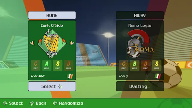 World Soccer Strikers '91 screenshot 3