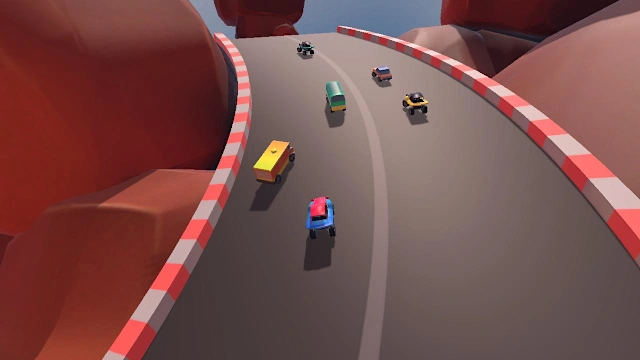 Mini Car Racing screenshot 1