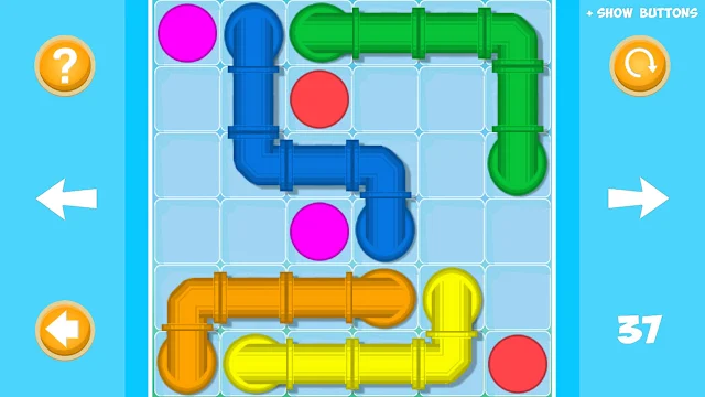 Connect Color Dots: Fun Water Flow Pipe Line Art Puzzle Game screenshot 0