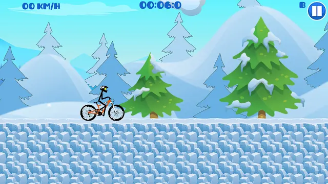 Mountain Bike Hill Climb Race: Real 2D Arcade Dirt Racing Games screenshot 6