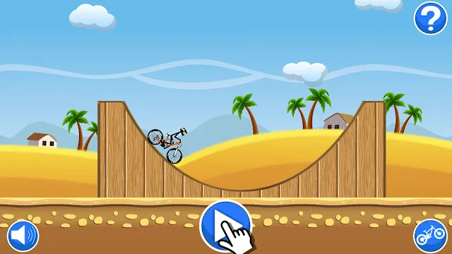 Mountain Bike Hill Climb Race: Real 2D Arcade Dirt Racing Games screenshot 3