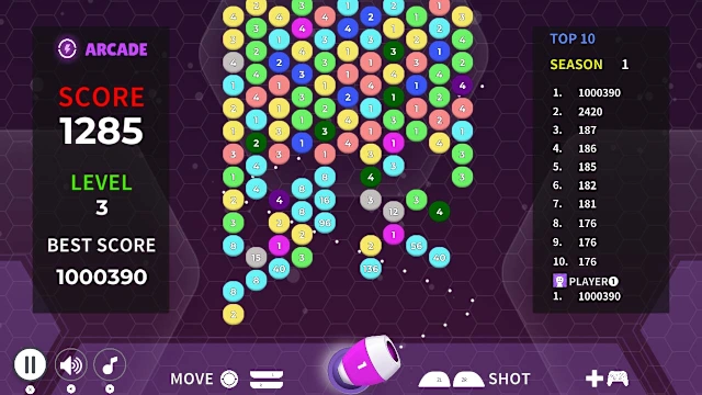 Bubble Blaster DX screenshot 2