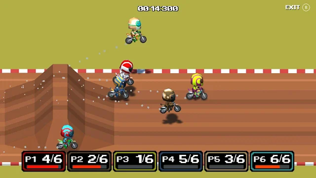 Dirt Bike Retro screenshot 4