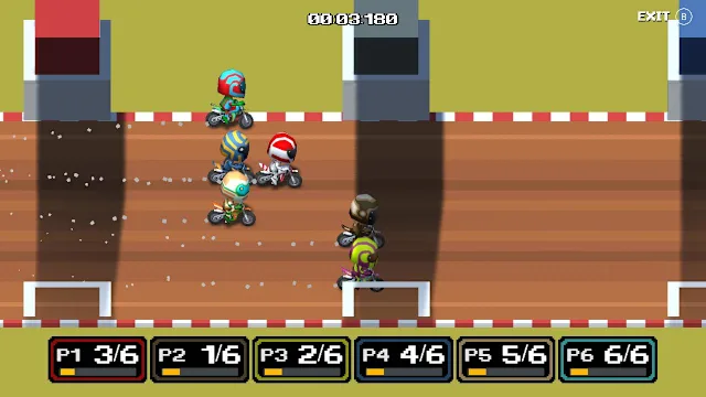 Dirt Bike Retro screenshot 5