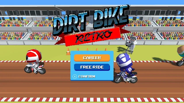 Dirt Bike Retro screenshot 0
