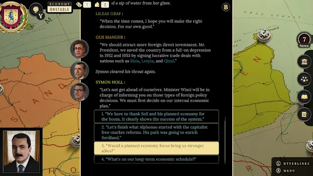 Suzerain screenshot 2