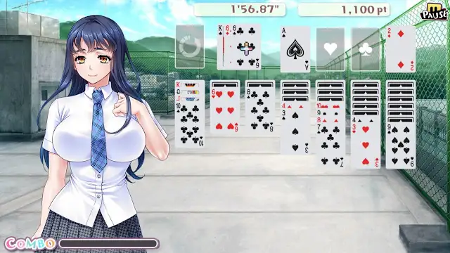 Pretty Girls Klondike Solitaire screenshot 3