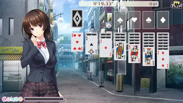 Pretty Girls Klondike Solitaire screenshot 6