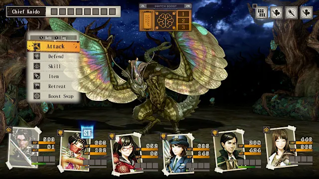 Undernauts: Labyrinth of Yomi screenshot 1