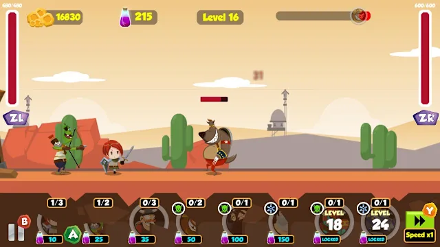 Castle Heroes screenshot 2