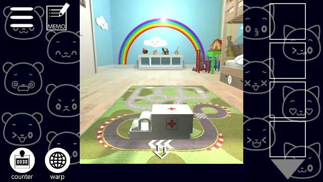 Escaping a  Kid's Room～The Adventures of Nyanzou&Kumakichi: Escape Game Series～ screenshot 2