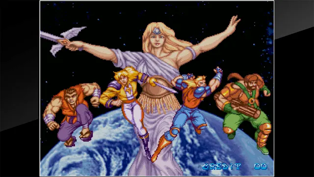 Arcade Archives METAMORPHIC FORCE screenshot 1