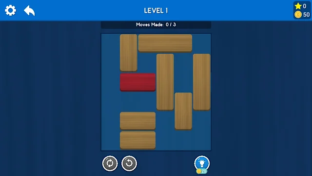 Wood Block Escape Puzzles screenshot 1