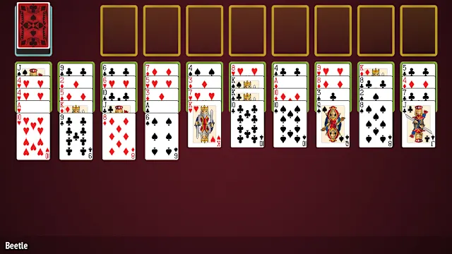 Spider Solitaire Collection screenshot 1