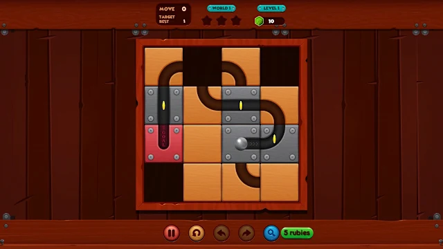 Let it roll slide puzzle screenshot 2