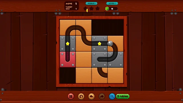 Let it roll slide puzzle screenshot 3