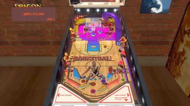 Basketball Pinball screenshot 3