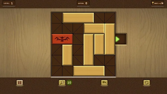 Wood Block Escape Puzzles 3 screenshot 0
