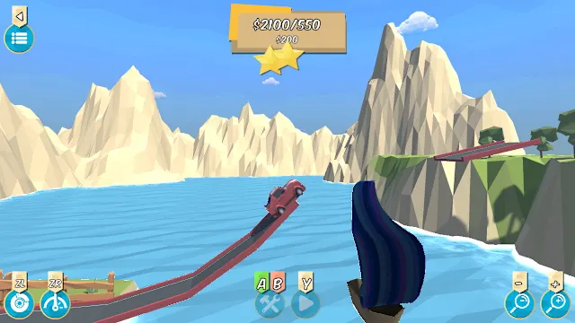 Bridge Builder Racer screenshot 1