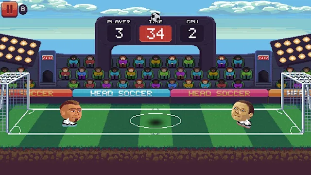 Pixel Head Soccer screenshot 2