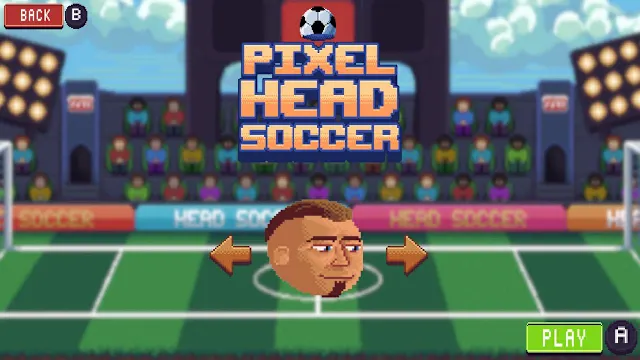 Pixel Head Soccer screenshot 1