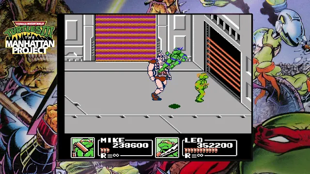 Teenage Mutant Ninja Turtles: The Cowabunga Collection screenshot 2