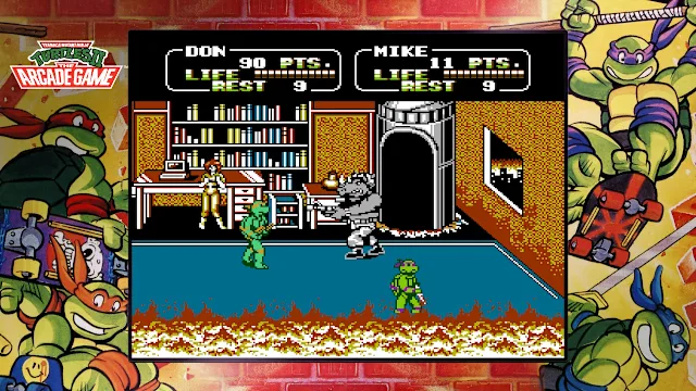 Teenage Mutant Ninja Turtles: The Cowabunga Collection screenshot 1
