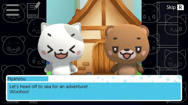 Escape From a Deserted Island
~The Adventures of Nyanzou&Kumakichi: Escape Game Series~ screenshot 1