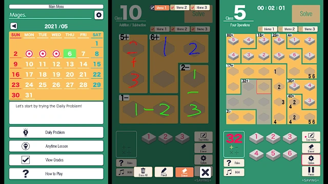 MMC KENKEN - The World's Most Exciting Math and Logic Puzzle - screenshot 1